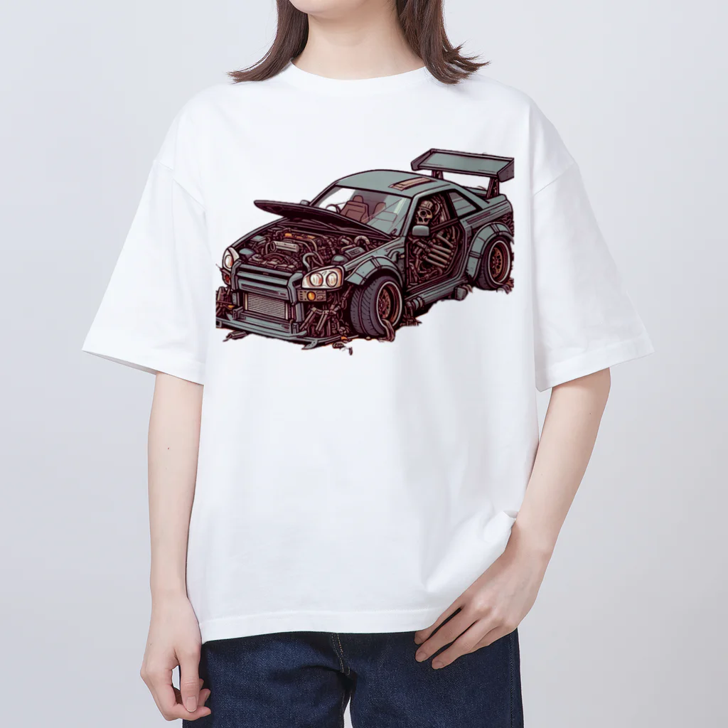 SaBATaNの車シリーズ3 Oversized T-Shirt