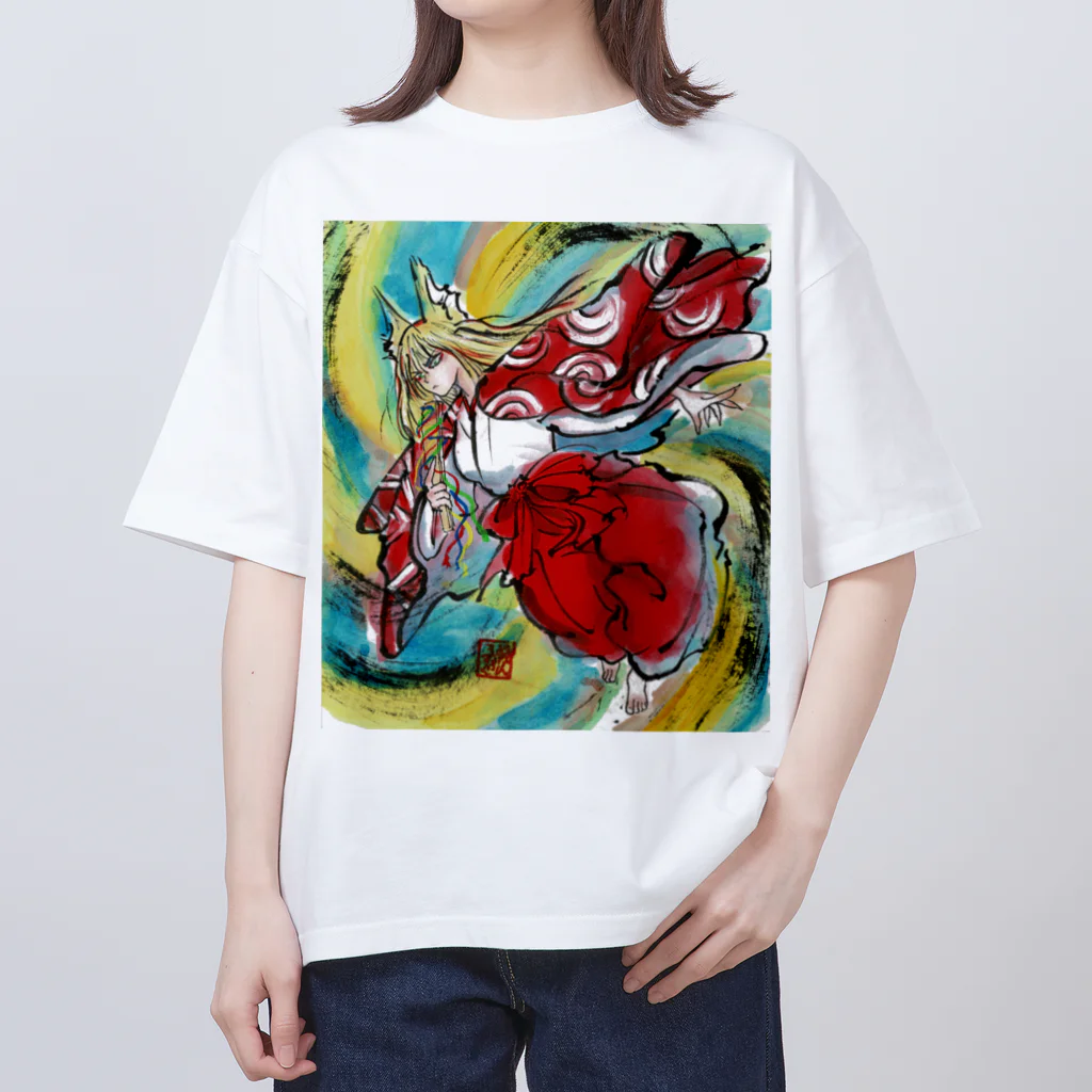 ふくふく商店の玉藻の前 Oversized T-Shirt