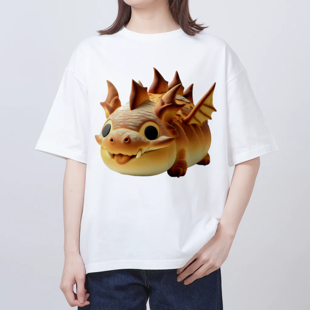 dramusumeのクリームドラパン Oversized T-Shirt