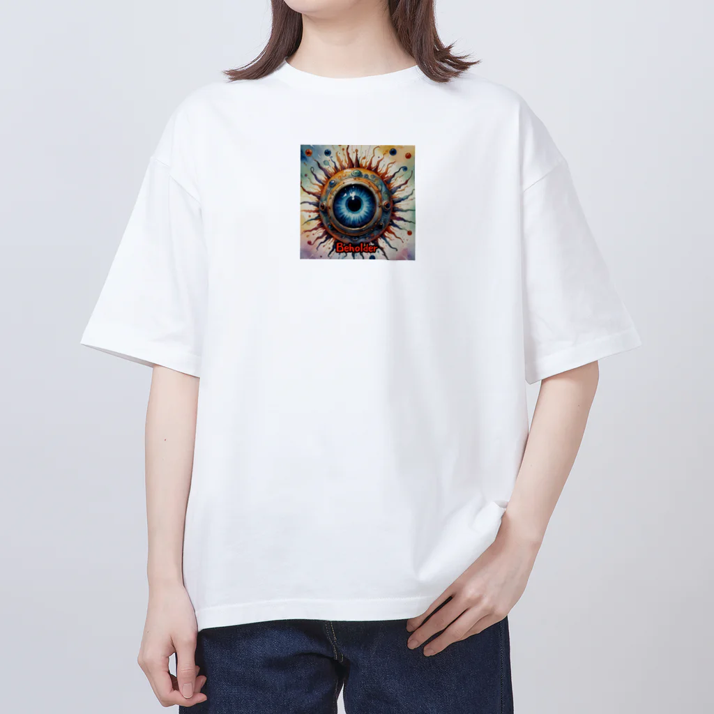 nkbg50のモンスターシリーズ（リアル）：Beholder オーバーサイズTシャツ