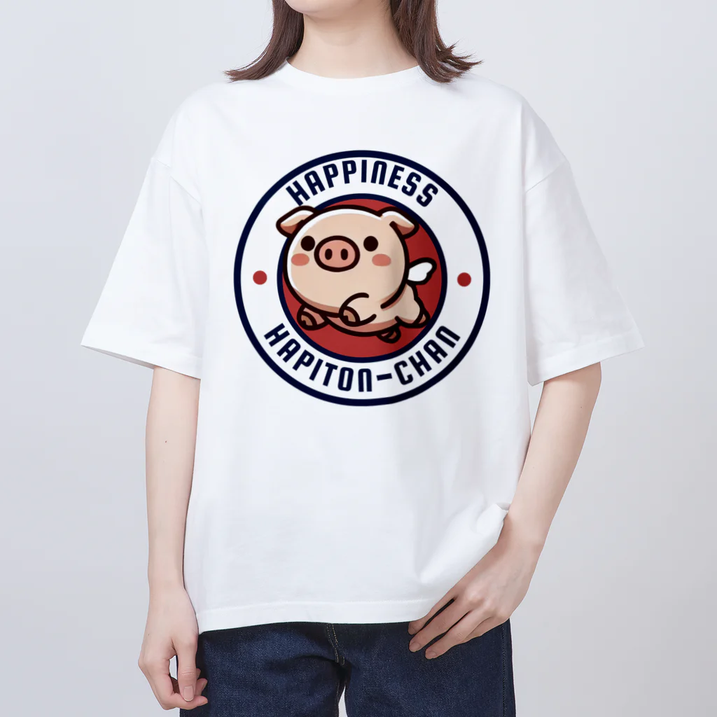 happiness_3のHAPITON🐽2 オーバーサイズTシャツ