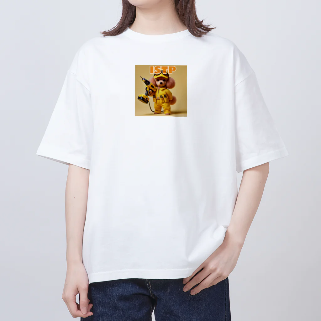 MsArtShopのISTPのトイプードル オーバーサイズTシャツ