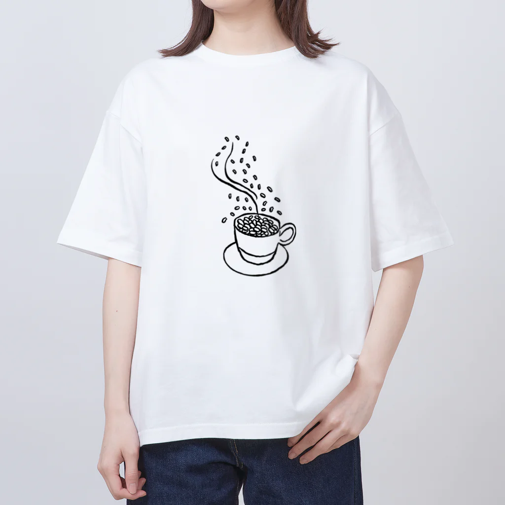 A-Kdesignのcoffee day① オーバーサイズTシャツ