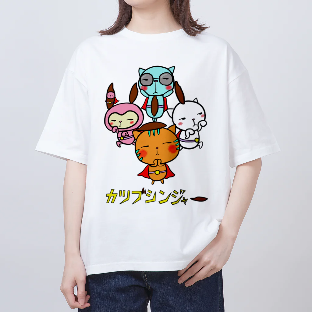 イロニコのカツブシンジャー オーバーサイズTシャツ