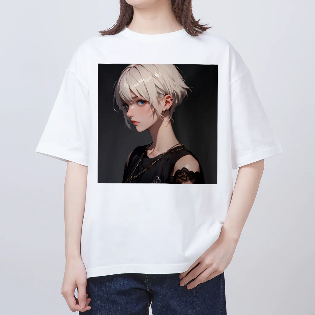 LONGSTONEのボーイッシュガール Oversized T-Shirt