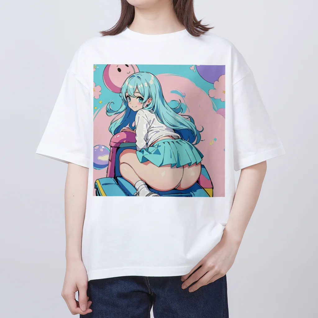 yozoraniyumeoの魔法戦車少女 オーバーサイズTシャツ