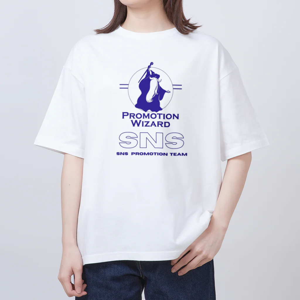 プロモーション ウィザードのプロモーションウィザード公式SNSグッズ オーバーサイズTシャツ