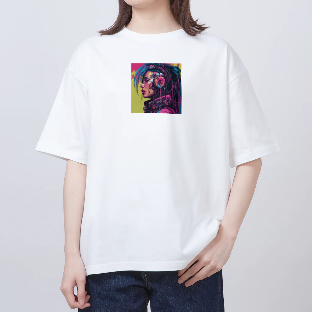 Appoのパンクガール オーバーサイズTシャツ