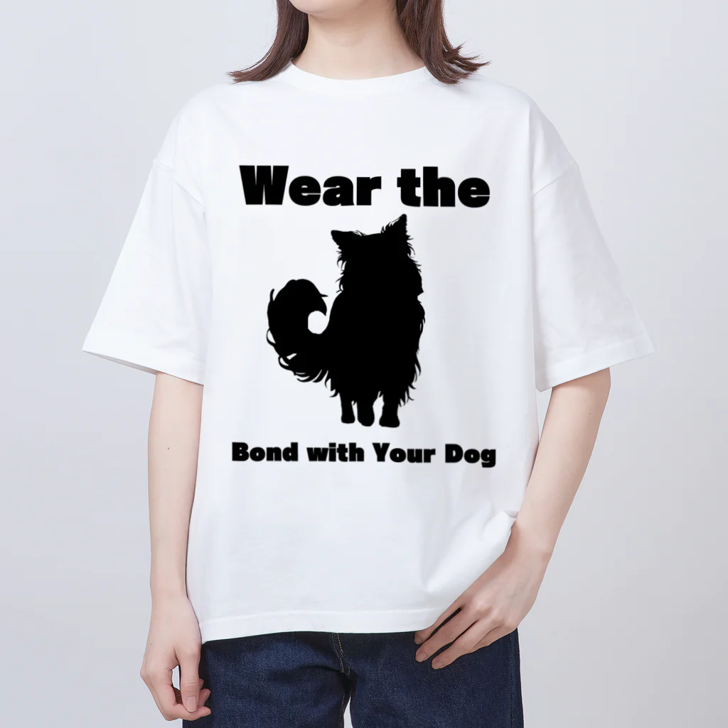 犬との日常物語 -All for Dogs Designed-の愛犬Tシャツ2 オーバーサイズTシャツ