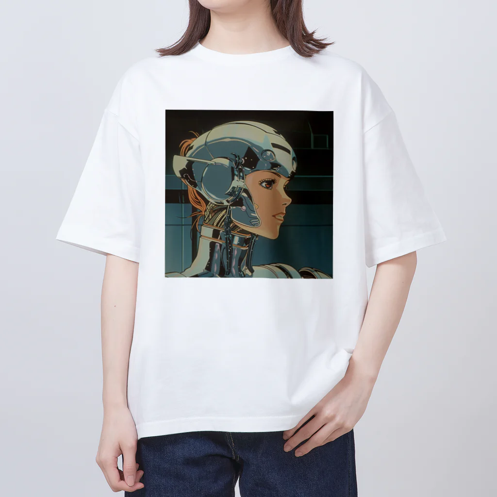 Quick-MaidenのCyborg Girls Oversized T-Shirt