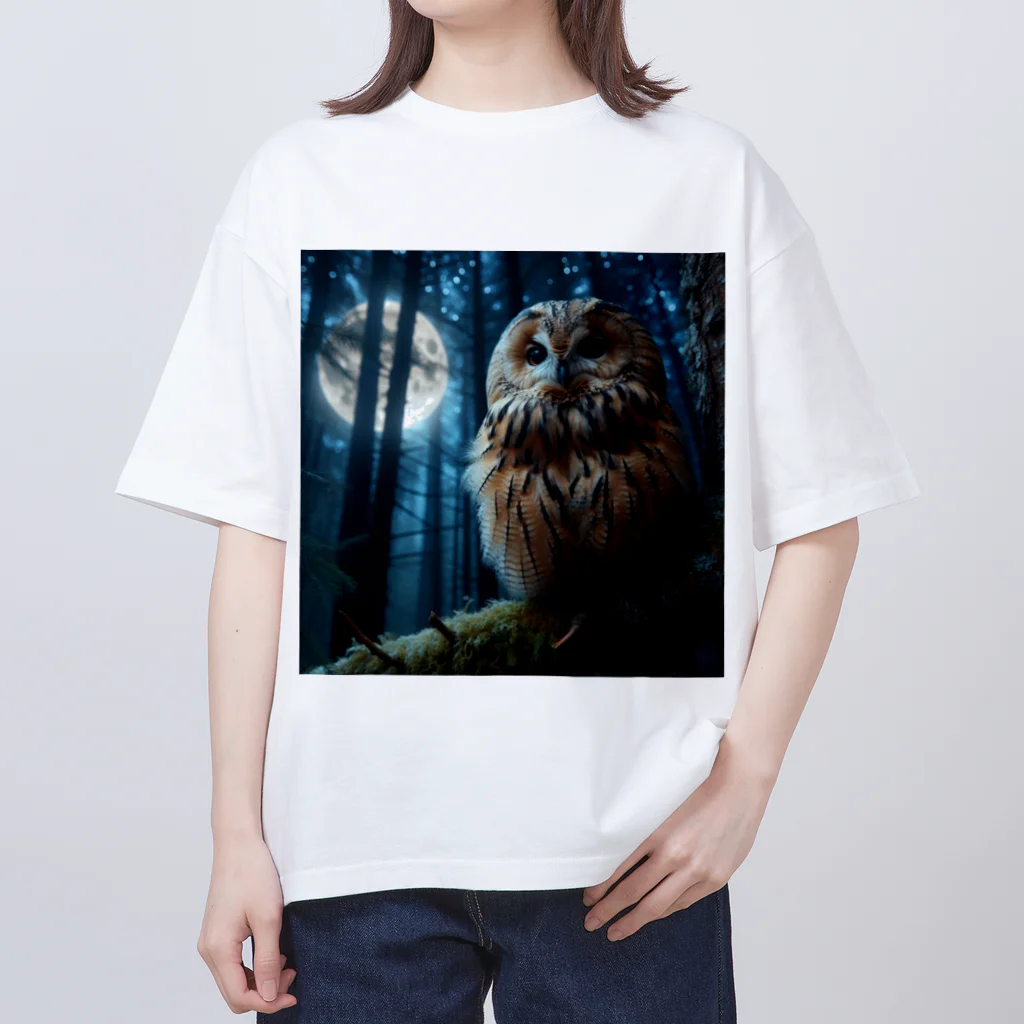 yuriseのフクロウ🦉グッズ Oversized T-Shirt