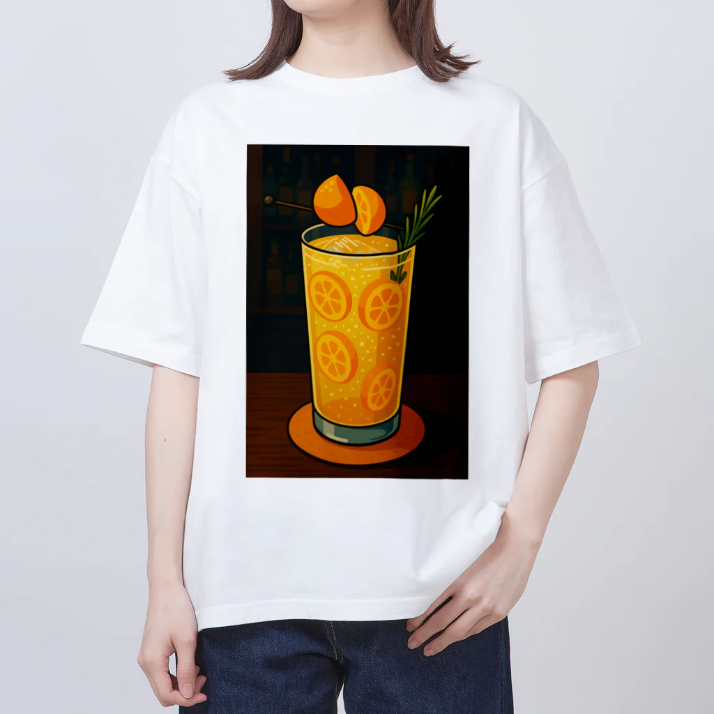Bar_kashのキンカンTシャツ Oversized T-Shirt