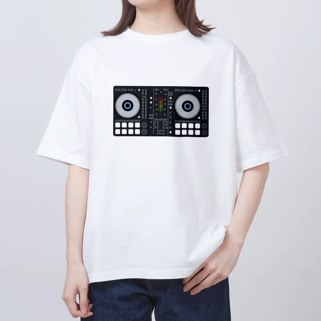 kimchinのシンプルなDJコントローラーのイラストです! Oversized T-Shirt