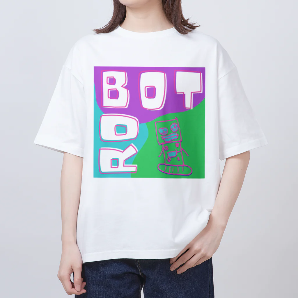 design labのBOT BOY - Pink Pop Edition Oversized T-Shirt
