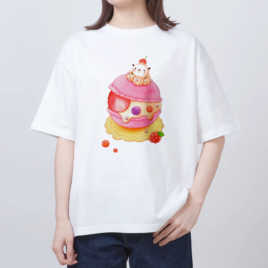 pocoehonのポコポコマカロン Oversized T-Shirt