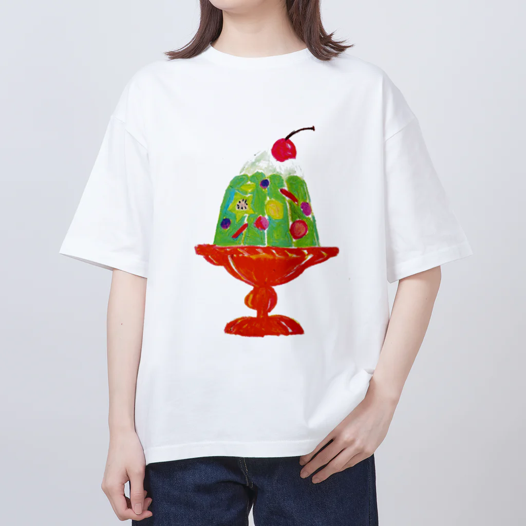 nishiyama_graphyのフルーツゼリー オーバーサイズTシャツ