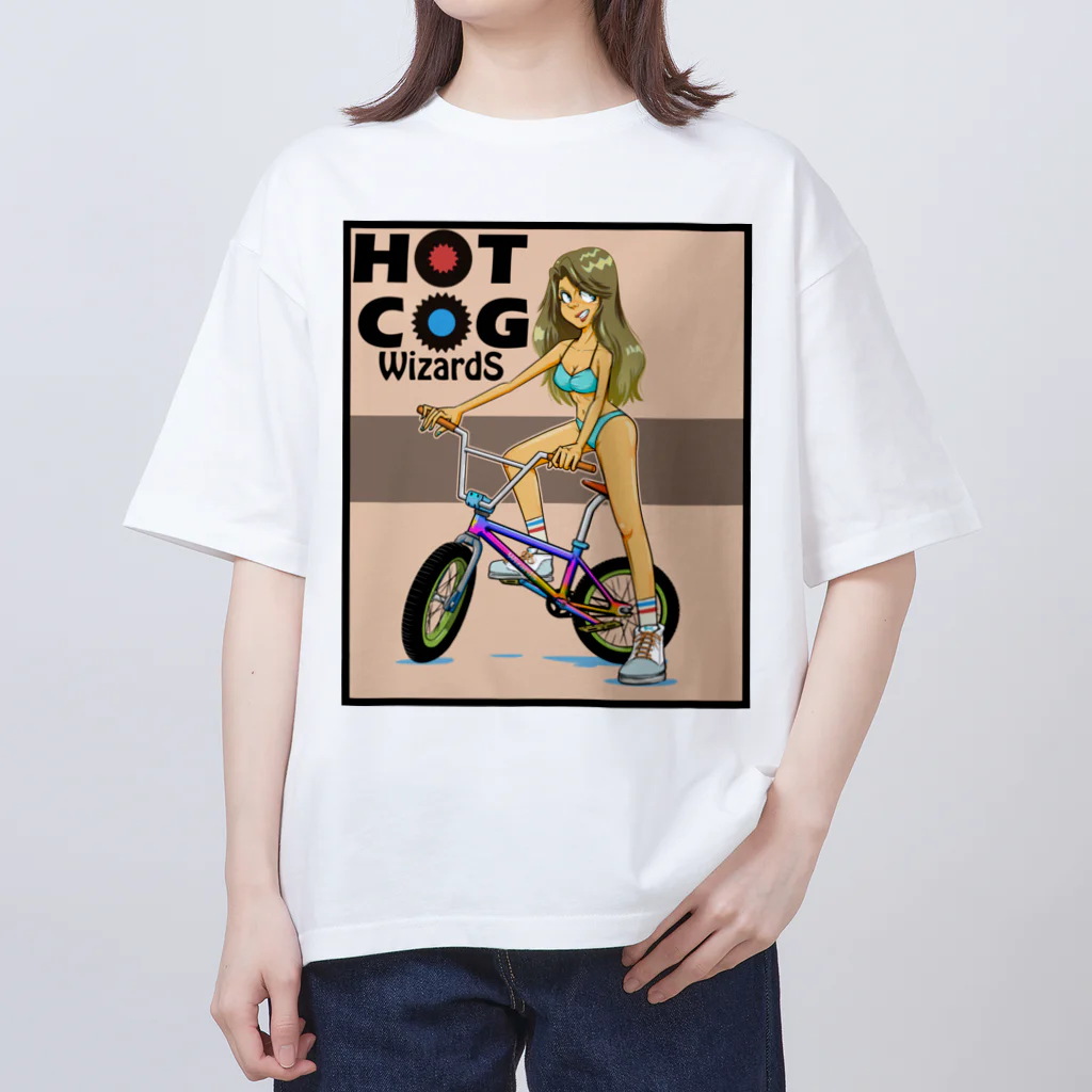 nidan-illustrationのHOT COG オーバーサイズTシャツ