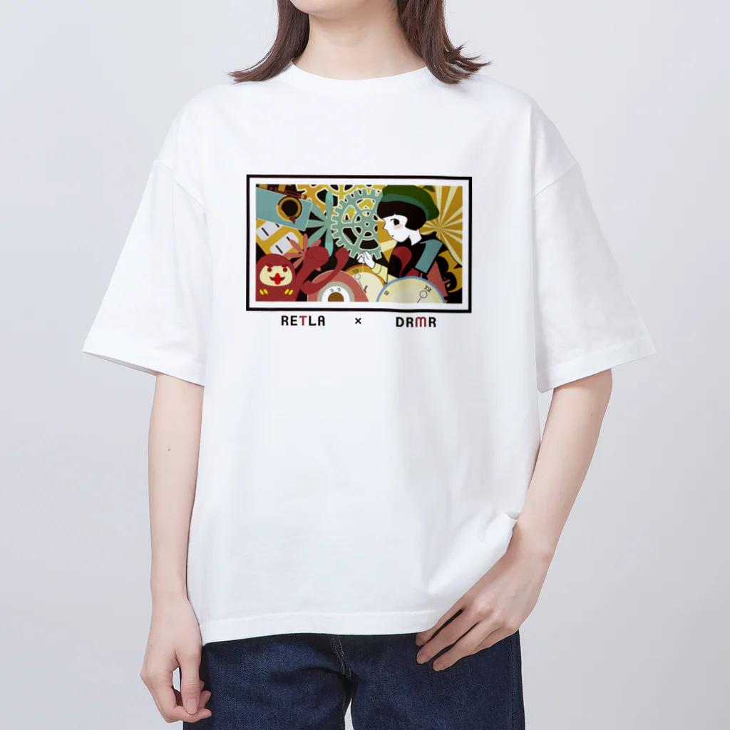 かんちょりさんのRETLA×DRMR オーバーサイズTシャツ