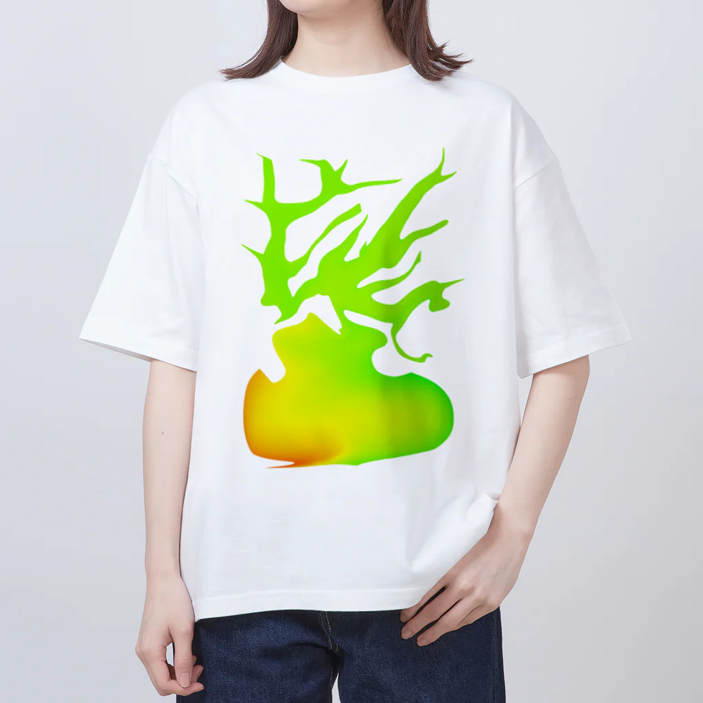 水草のBONSAI オーバーサイズTシャツ