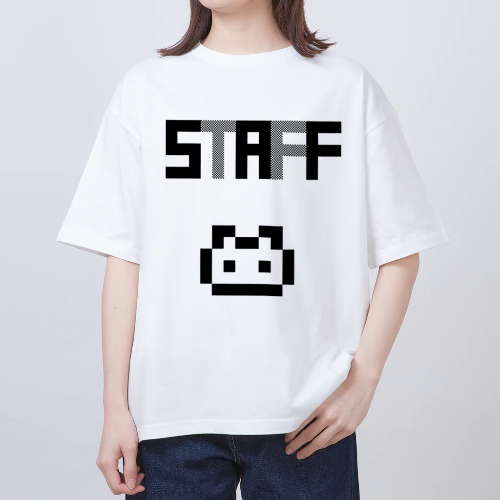 MIKOMOのSTAFF(ドット) オーバーサイズTシャツ