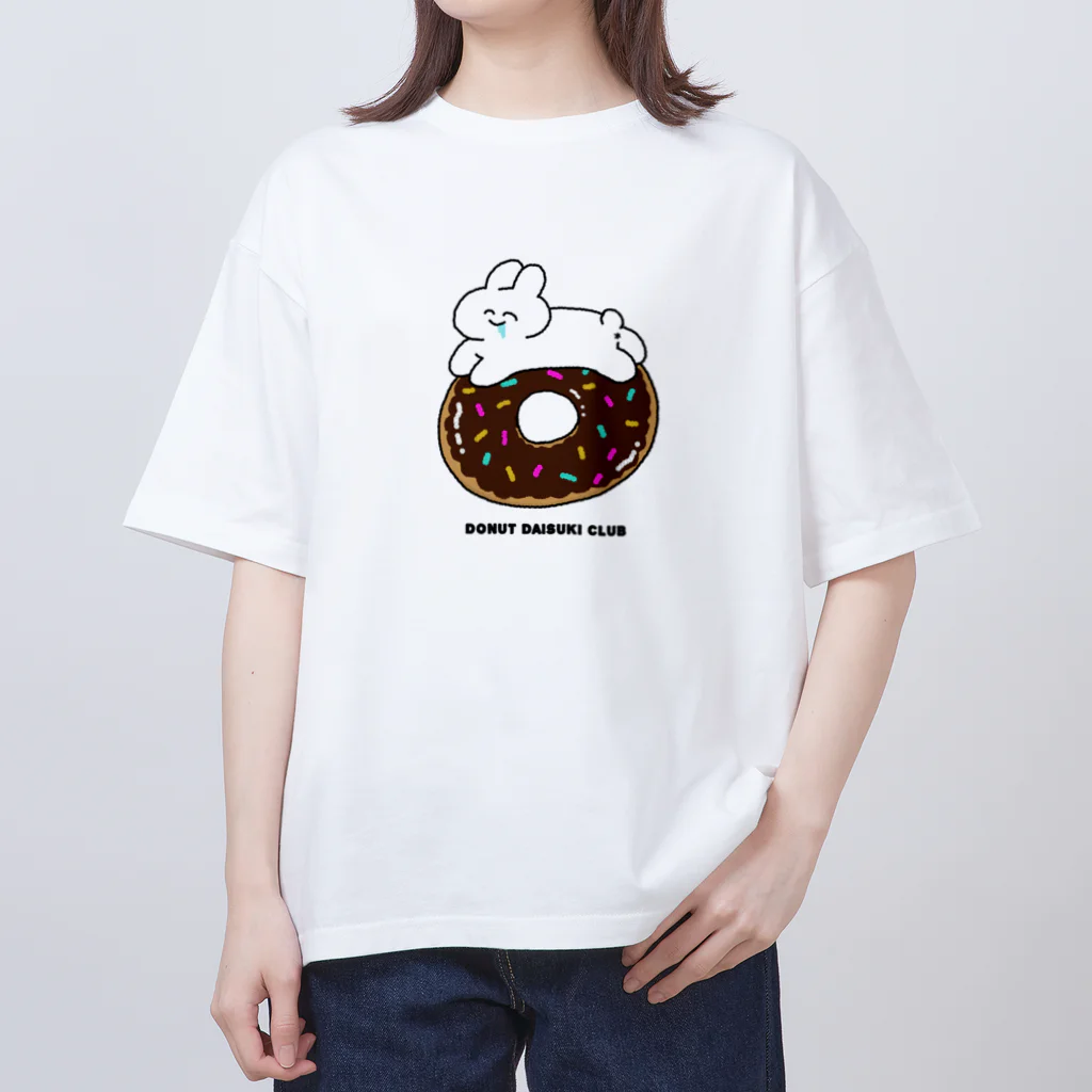 28番商店街のドーナツ大好き倶楽部 Oversized T-Shirt