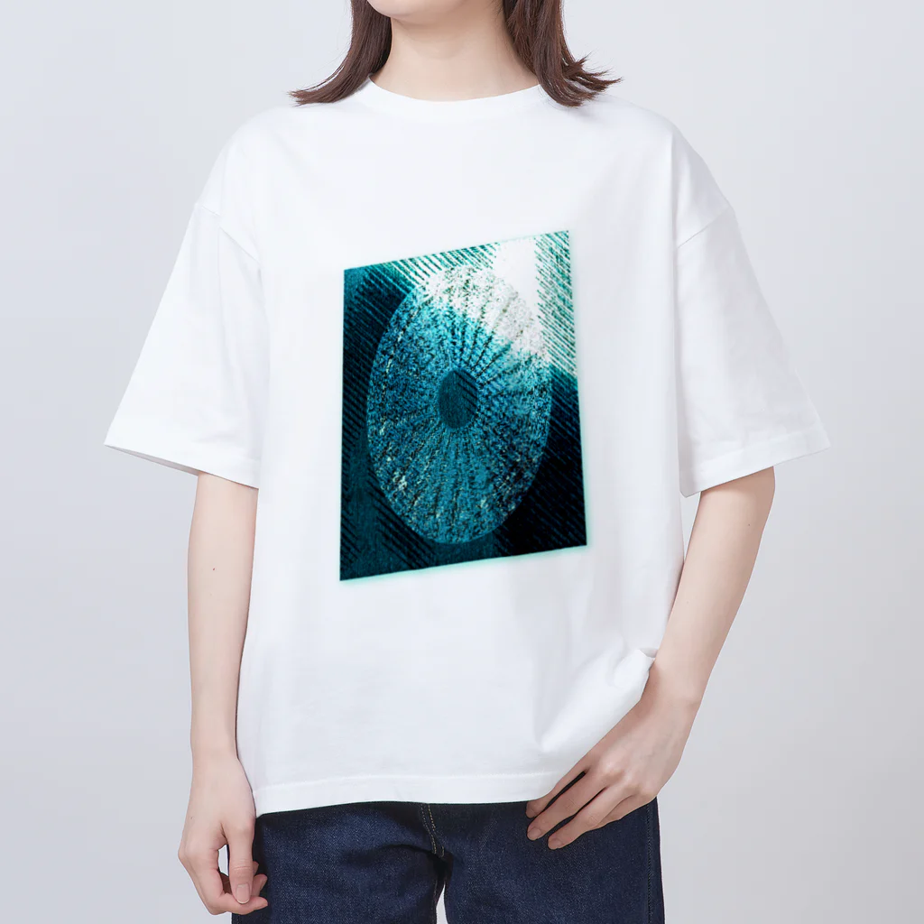 水草の古代パイナップル オーバーサイズTシャツ