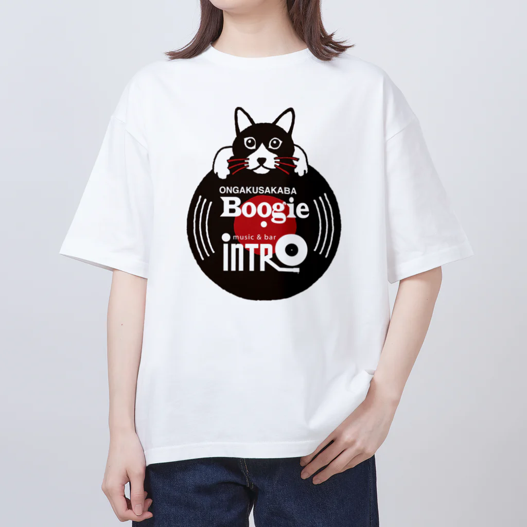 音楽酒場 ブギのブギ／イントロねこ2020 オーバーサイズTシャツ