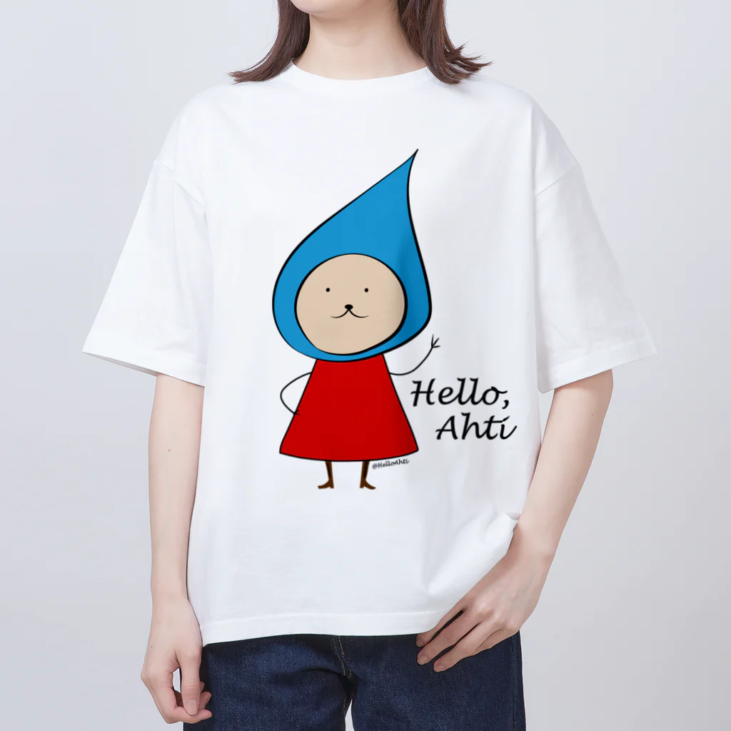 ソラリスさんのHello, Ahti ステッカー オーバーサイズTシャツ