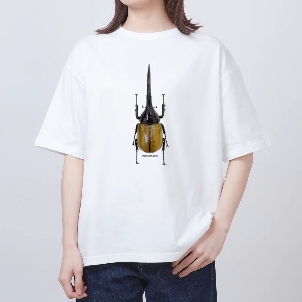 insectech.comのヘラクレスオオガブト（原名亜種） オーバーサイズTシャツ