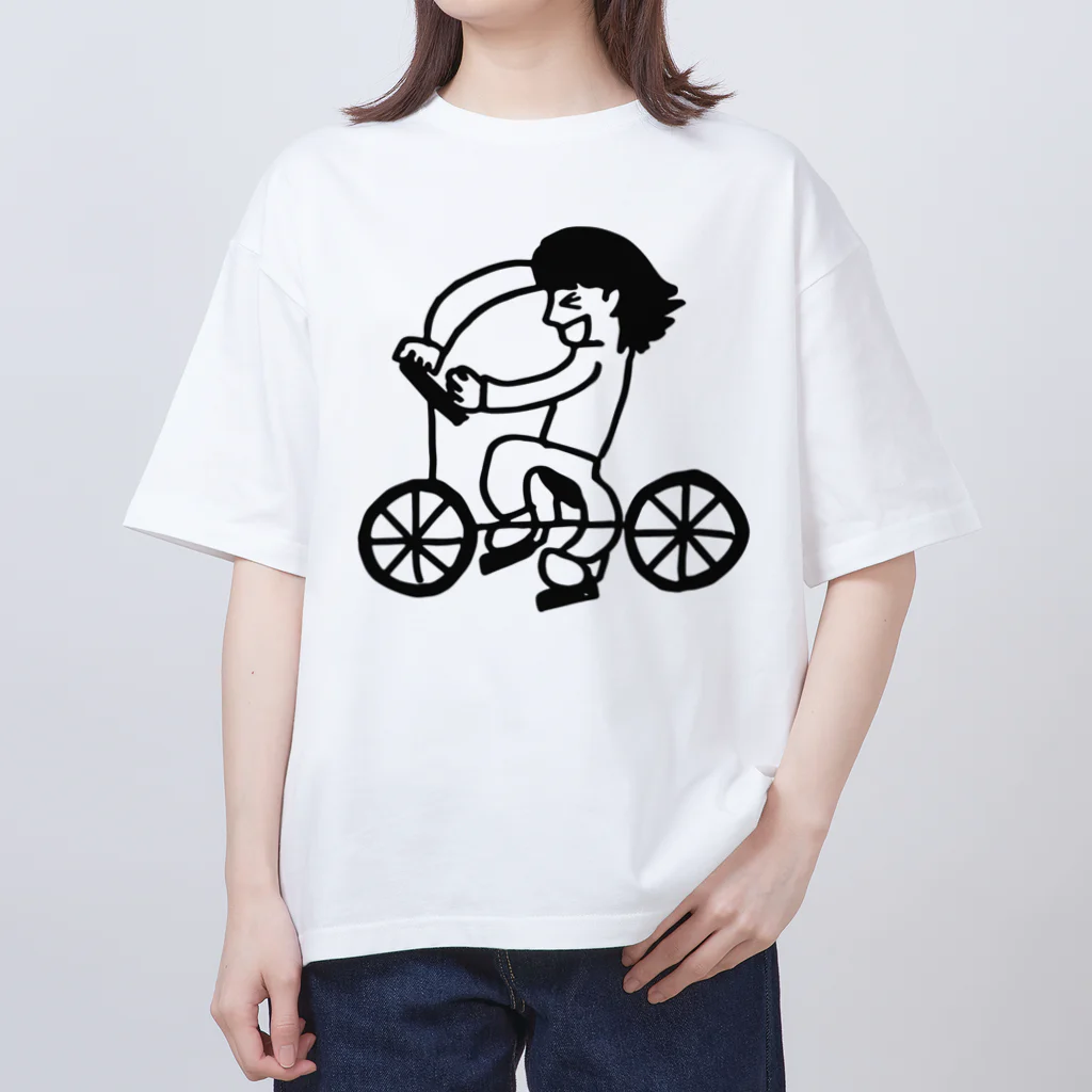 bozi.のサイクリング オーバーサイズTシャツ