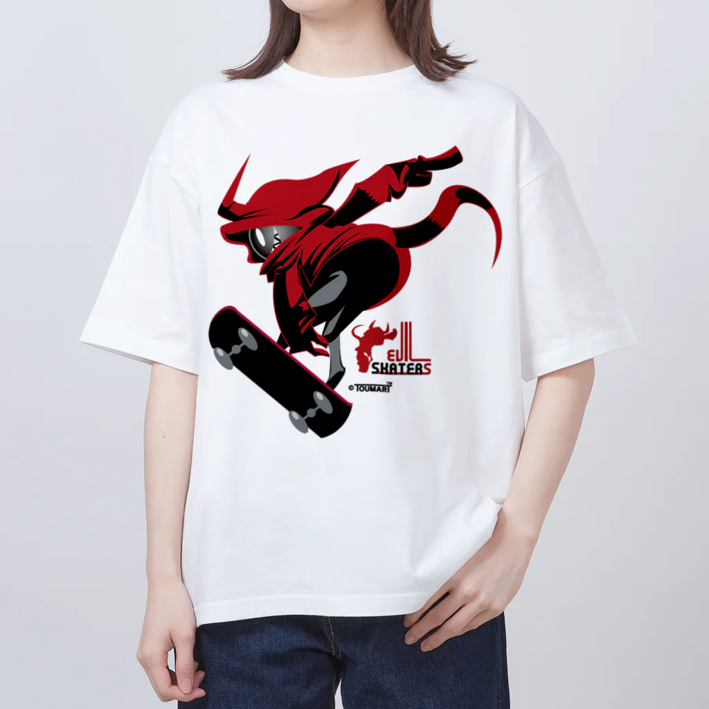 TOUMARTのEVIL SKATERS2 オーバーサイズTシャツ
