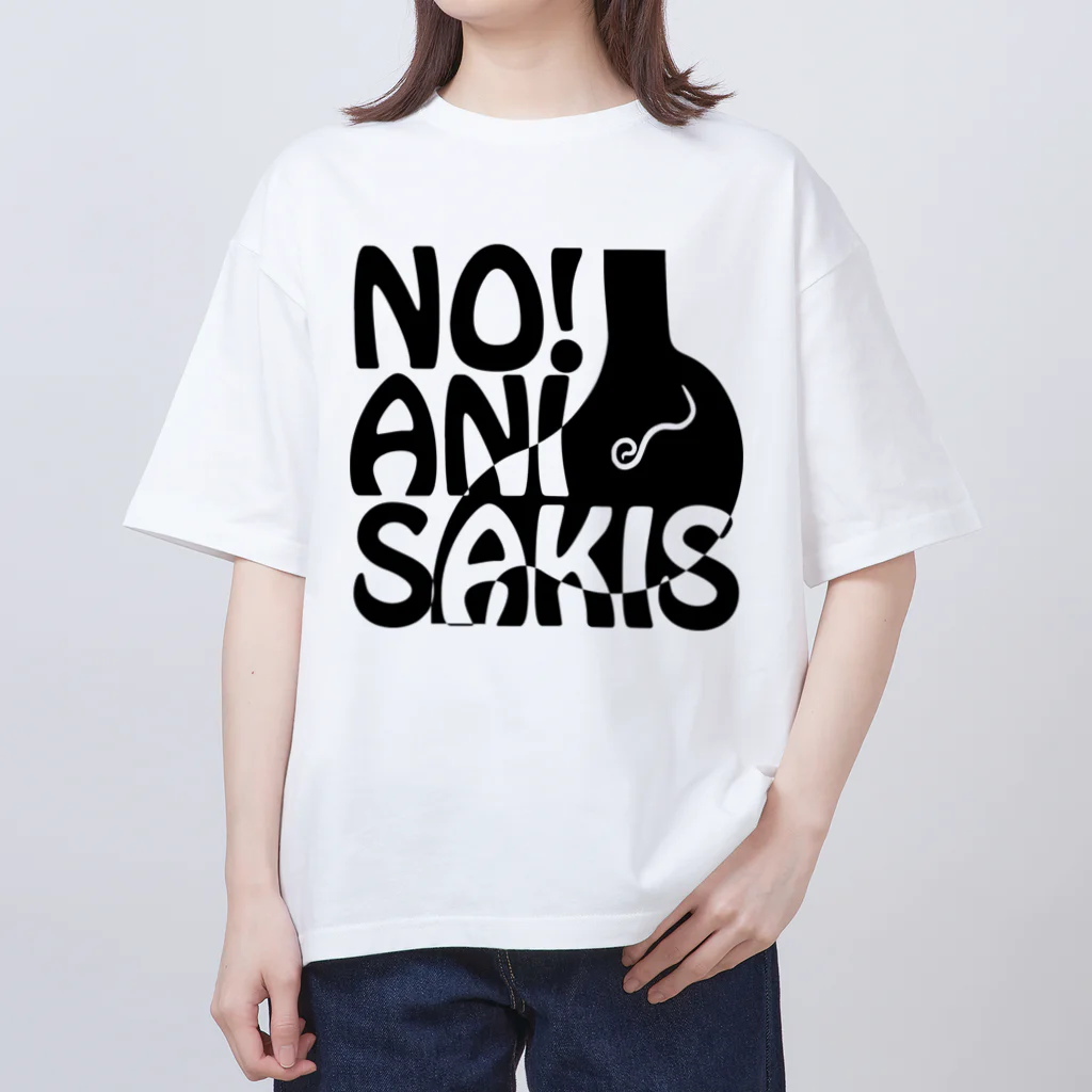 FUNAFUTIのNO!アニサキス Oversized T-Shirt