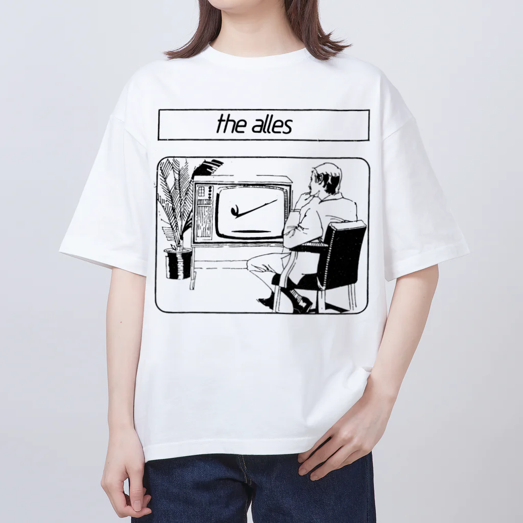 the alles  KONSUM PRODUKTのS.N.S.O.D. Oversized T-Shirt