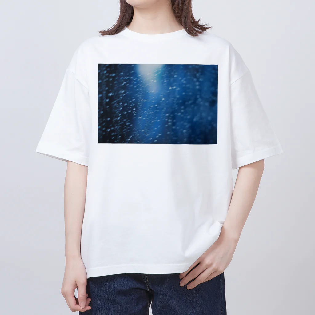 nakagawa のwater drops  オーバーサイズTシャツ