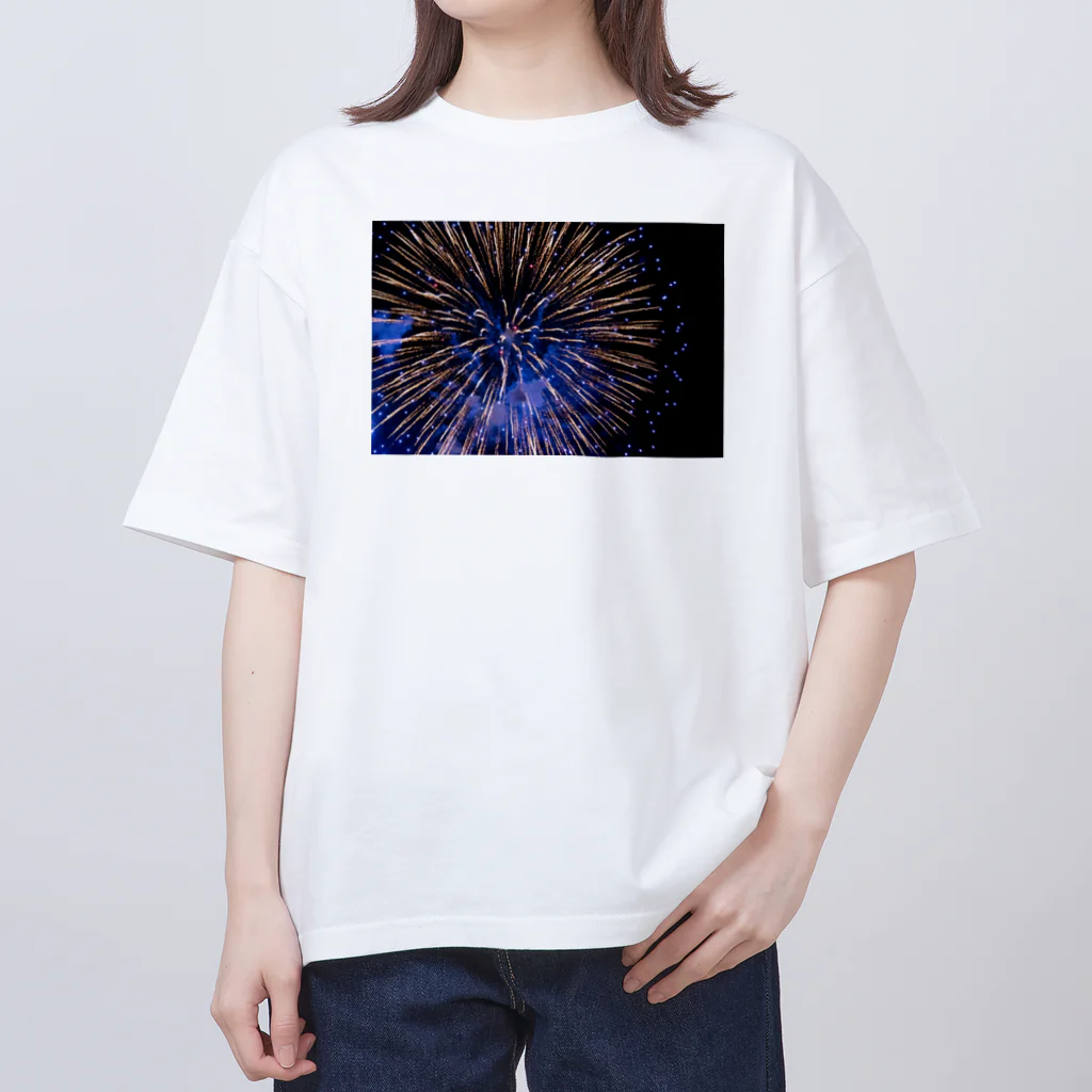 nakagawa のhanabi  オーバーサイズTシャツ