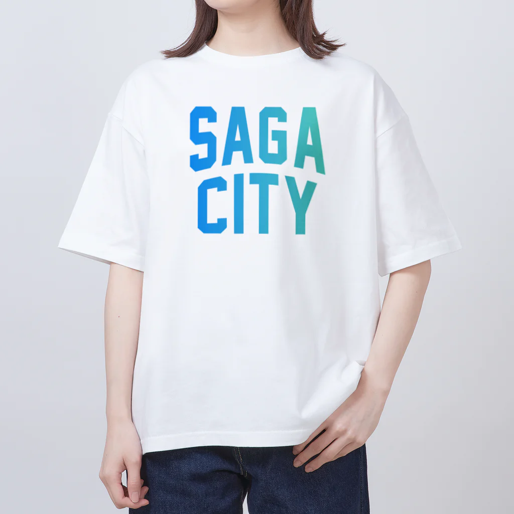 JIMOTO Wear Local Japanの佐賀市 SAGA CITY オーバーサイズTシャツ