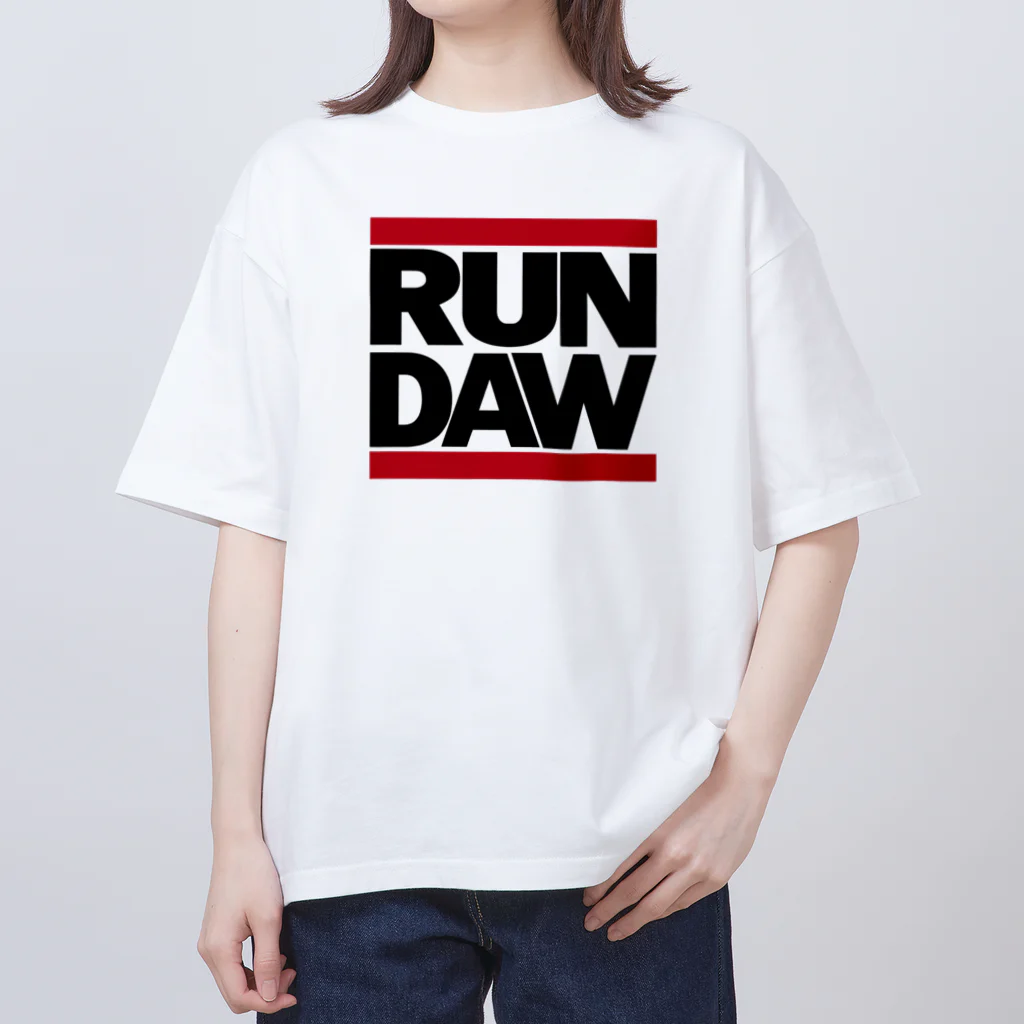 f4kinenbiのRUN DAW オーバーサイズTシャツ