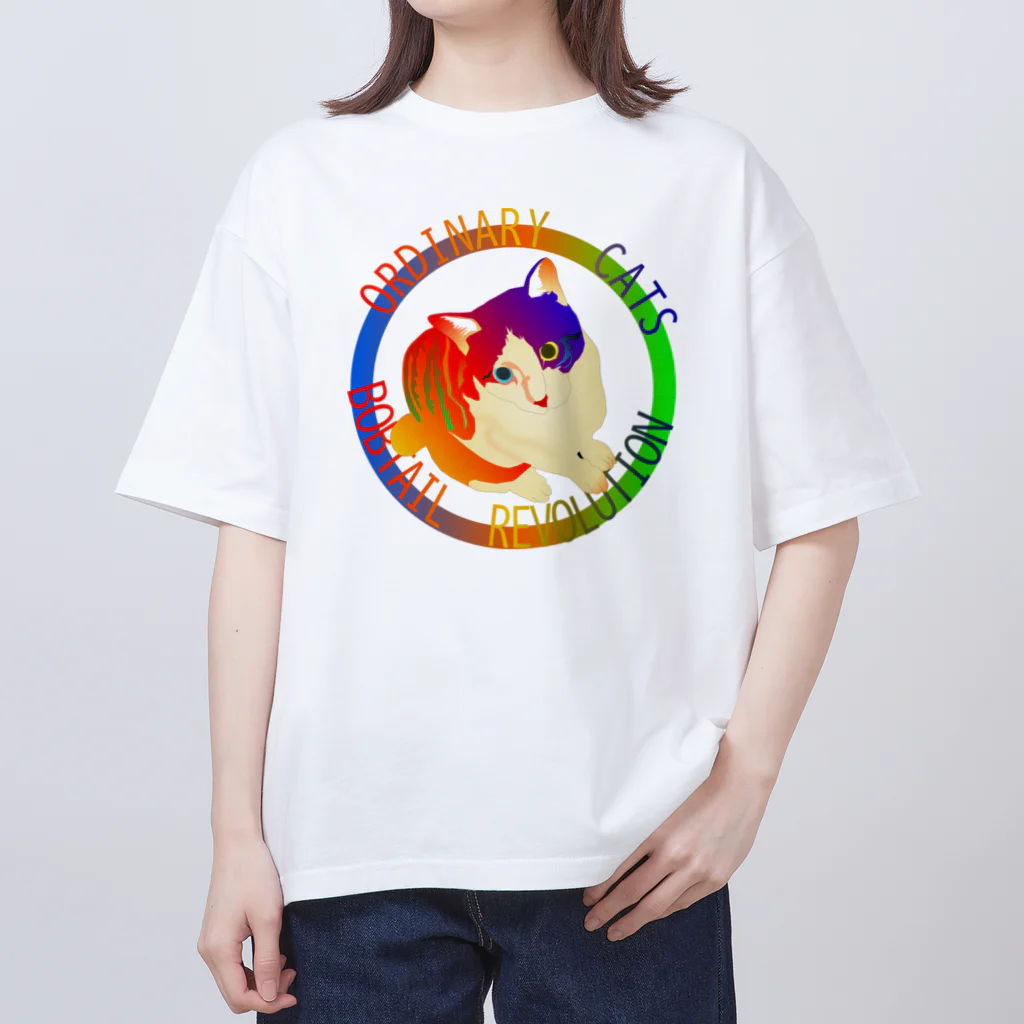 『NG （Niche・Gate）』ニッチゲート-- IN SUZURIのOrdinary Cats03h.t.(夏) オーバーサイズTシャツ