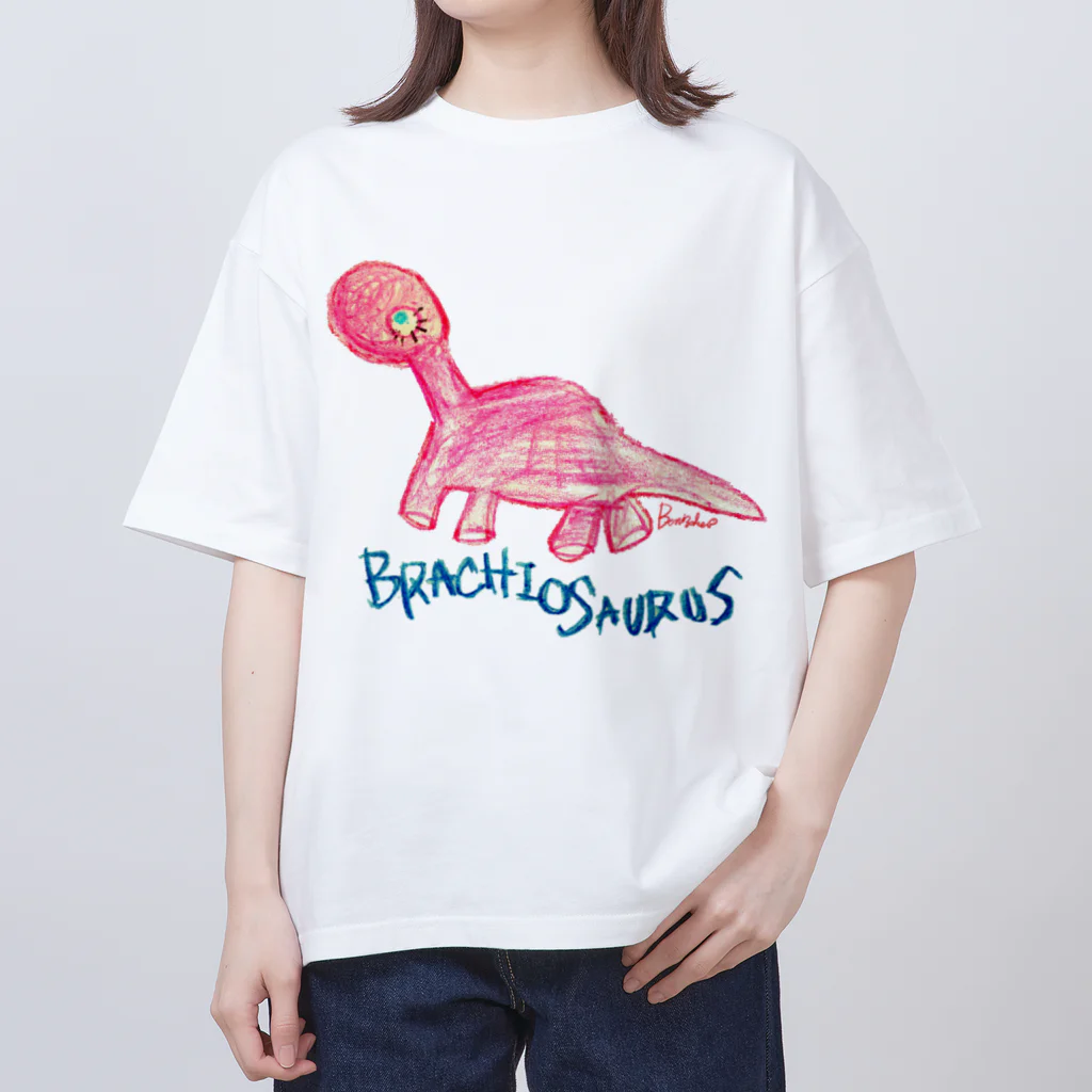 BenizakeのBrachiosaurus Oversized T-Shirt