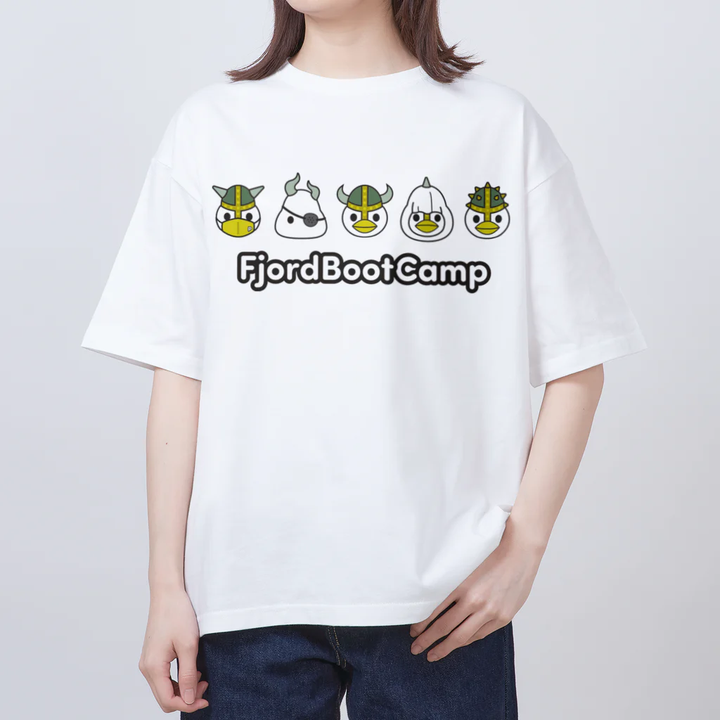 FjordBootCampの５戦士face Oversized T-Shirt