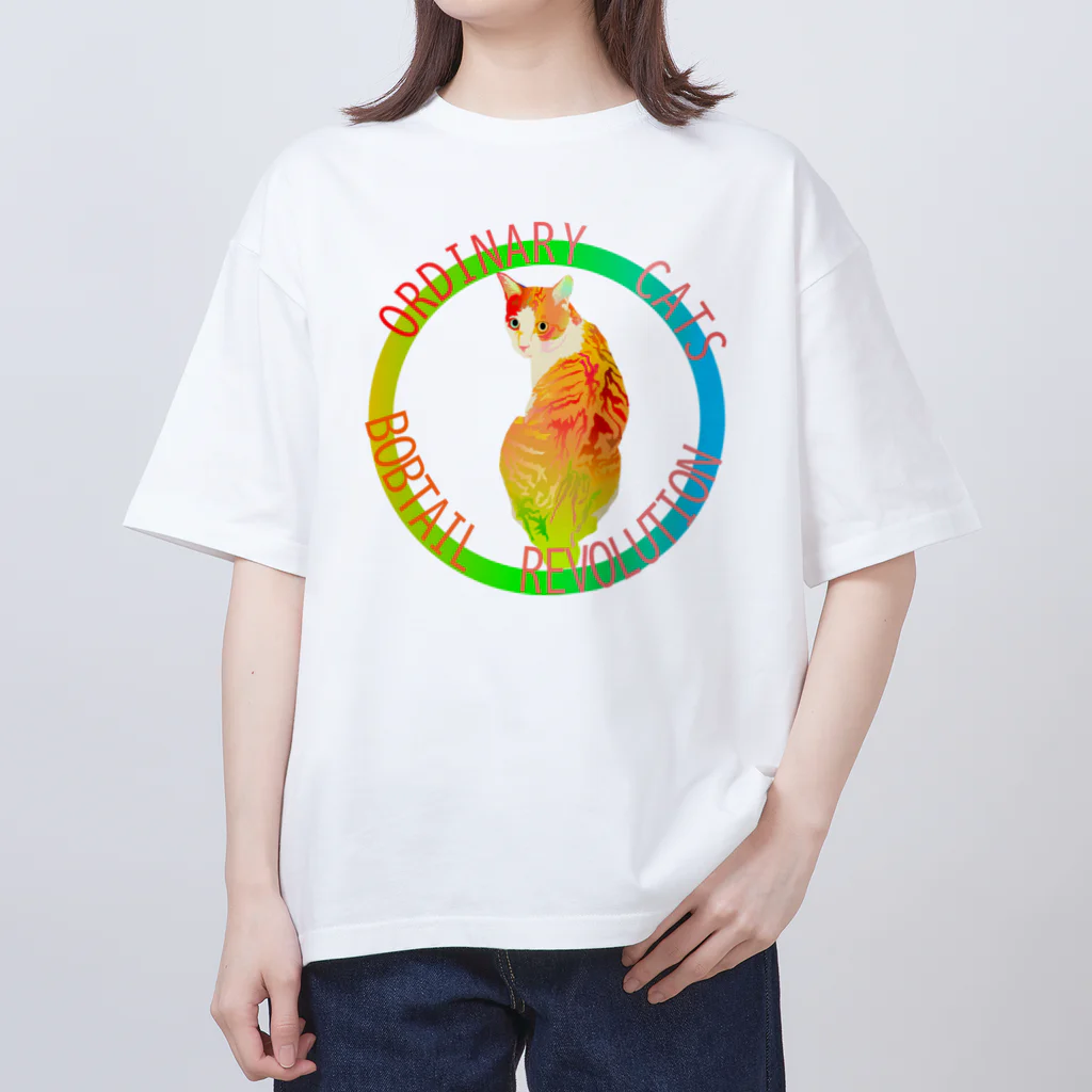 『NG （Niche・Gate）』ニッチゲート-- IN SUZURIのOrdinary Cats08h.t.(春) オーバーサイズTシャツ