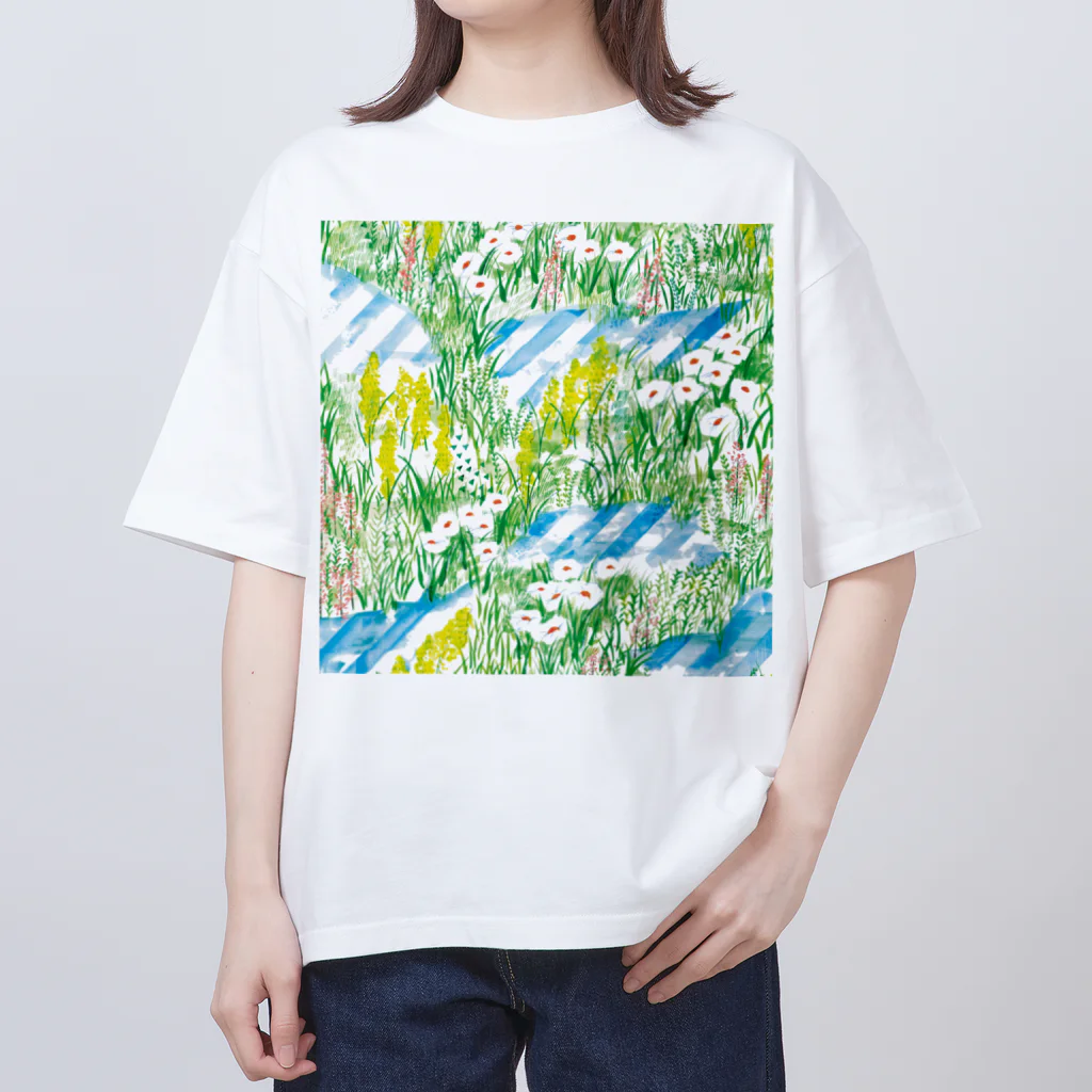 KAMIOMARIのそうげん オーバーサイズTシャツ