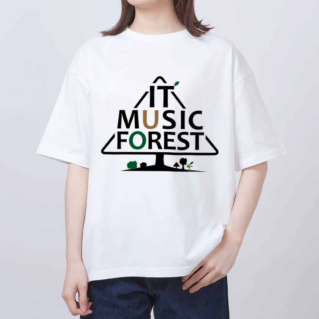 IT MUSIC FOREST チャリティーグッズショップのIT MUSIC FOREST チャリティーグッズ オーバーサイズTシャツ