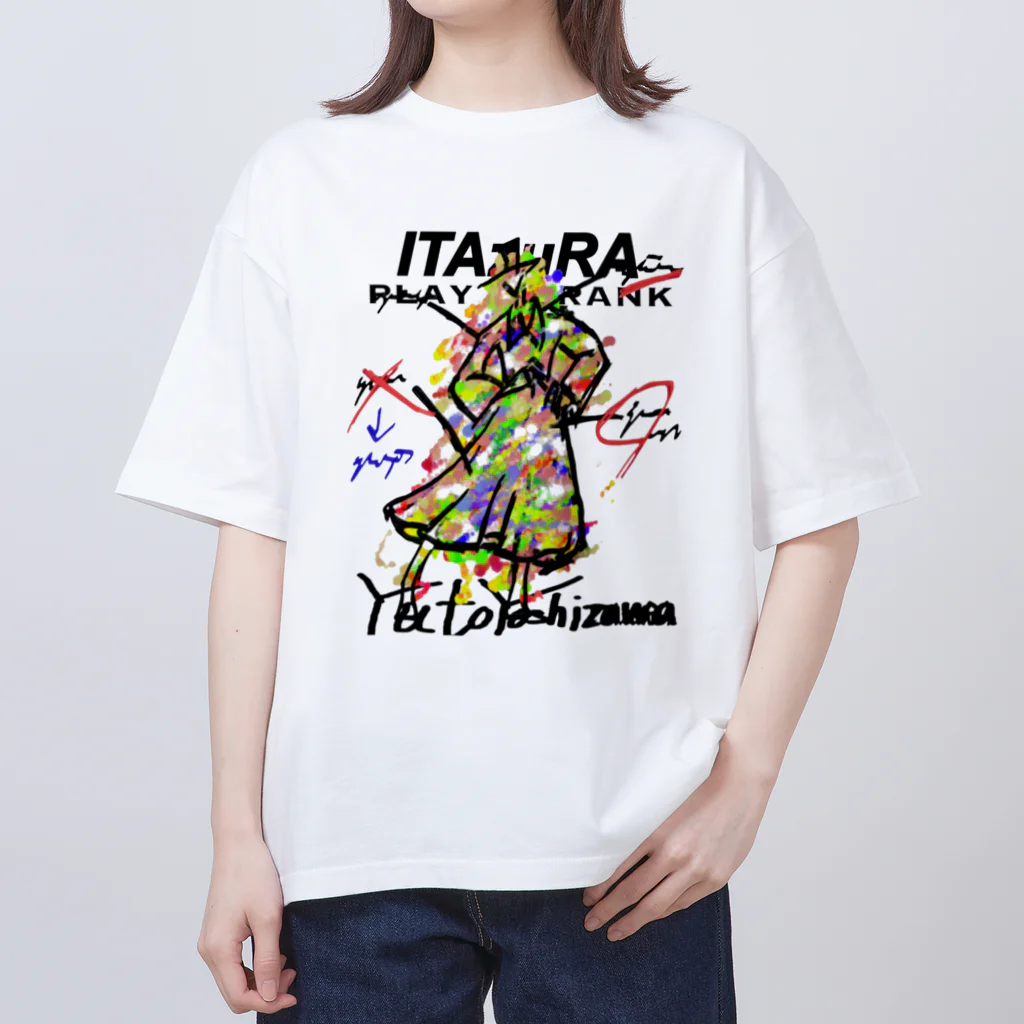 toyuuのDesign Sketch Graphic Oversized T-Shirt