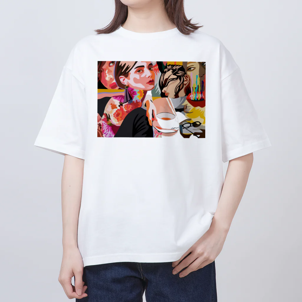 IORI KIKUCHIの砂の女　by Iori Kikuchi Oversized T-Shirt
