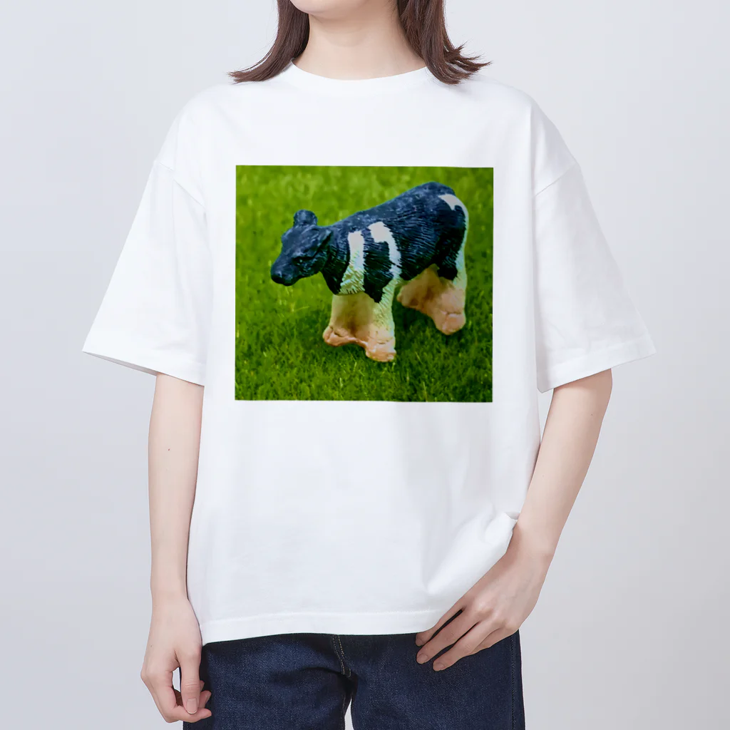 コナカマ通販SUZURI支店のCOW-2021 Oversized T-Shirt