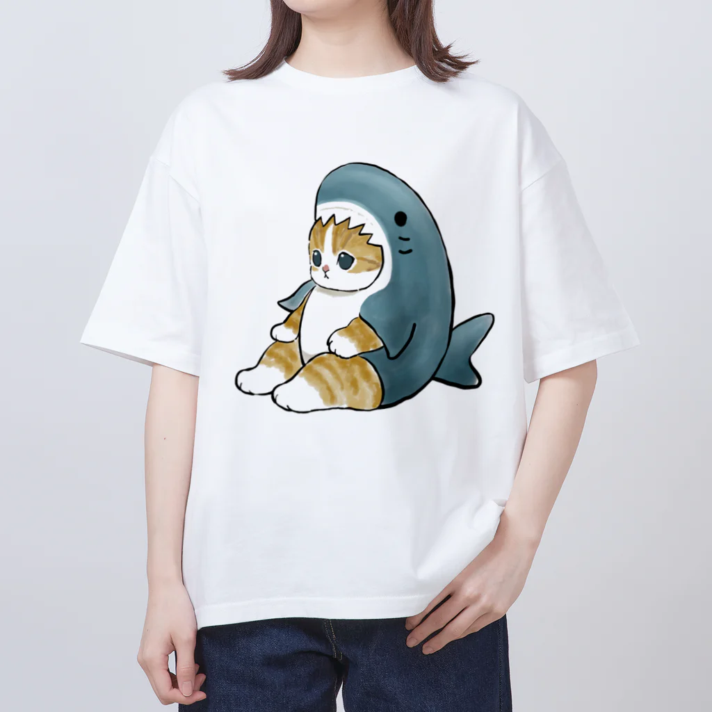 mofusandのサメにゃん オーバーサイズTシャツ