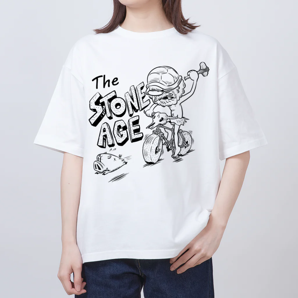 nidan-illustrationの"The STONE AGE" #1 Oversized T-Shirt