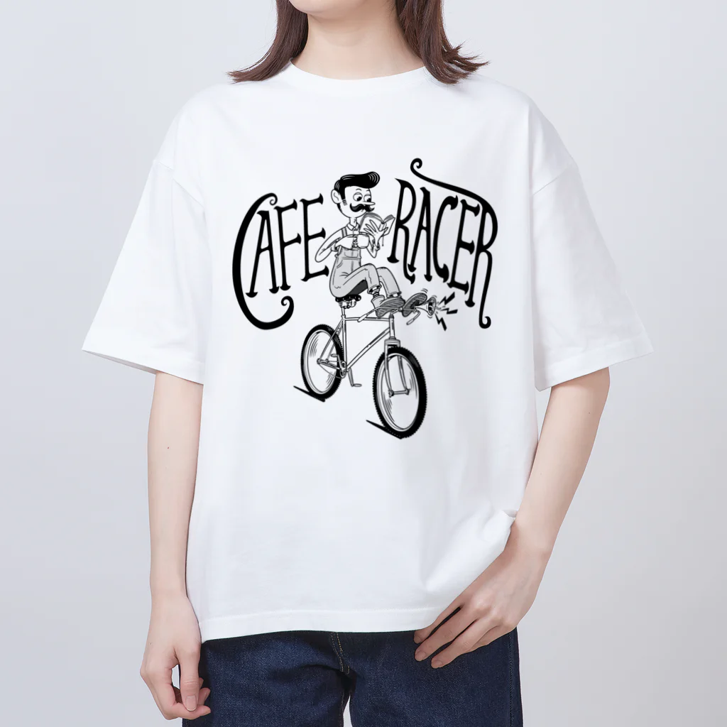 nidan-illustrationの"CAFE RACER" オーバーサイズTシャツ