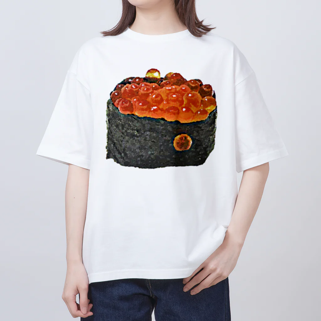 脂身通信Ｚのお寿司_握り寿司_いくら軍艦巻き Oversized T-Shirt